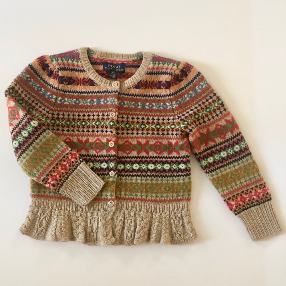 Ralph Lauren Button Up Cardigan NWT